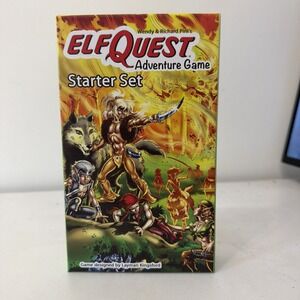 Elf Quest Adventure Card Game Starter Set New Other Opened But Contents Unused